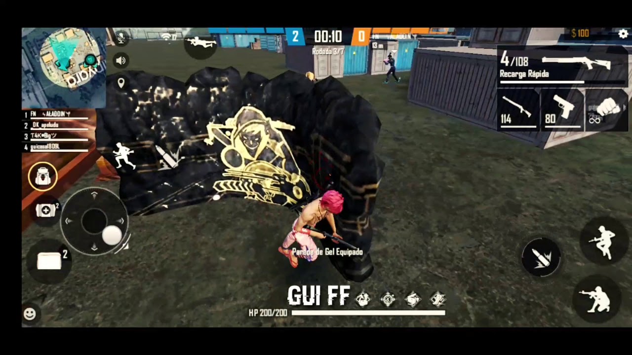Jogando só de doze no contra squad💥 - GUI FF - YouTube