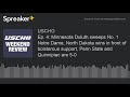 Ep. 4: Minnesota Duluth sweeps No. 1 Notre Dame, North Dakota wins in front of boisterous support, P