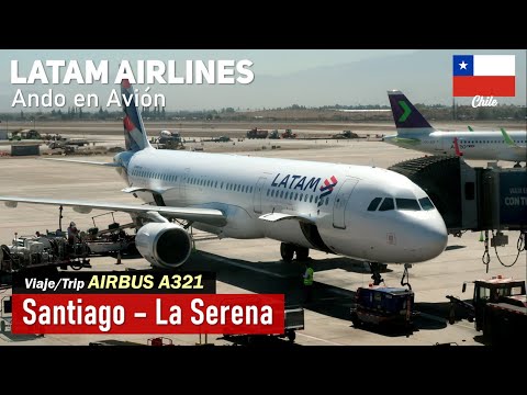 Flight SANTIAGO LA SERENA on LATAM Airlines, Airbus A321 CC-BEC