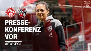 Schanzer Pressekonferenz vor FC Würzburger Kickers vs. FC Ingolstadt 04