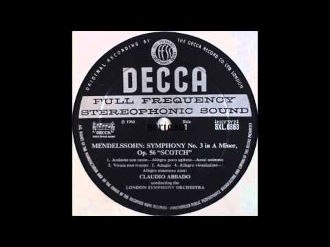 Mendelssohn, Symphony No