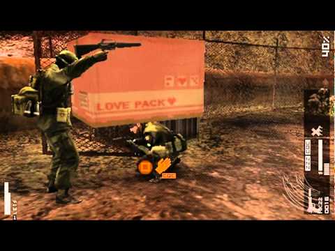 Metal gear Solid Peace Walker 'I love you box'