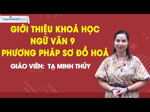 Giới thiệu khóa học: Ngữ văn 9 – Phương pháp sơ đồ hóa – Cô Tạ Minh Thủy