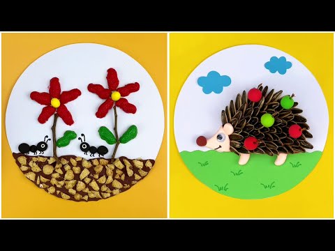 10+Unique Decoration Ideas | Best Out Of Waste | Dough Craft & Peanut shell | Home Decorations Ideas