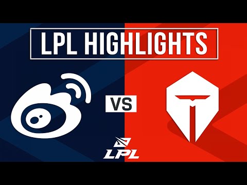WBG vs TES Highlights ALL GAMES | LPL 2025 Split 2 | Weibo Gaming vs Top Esports