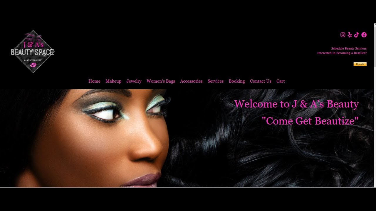 Our  latest website design