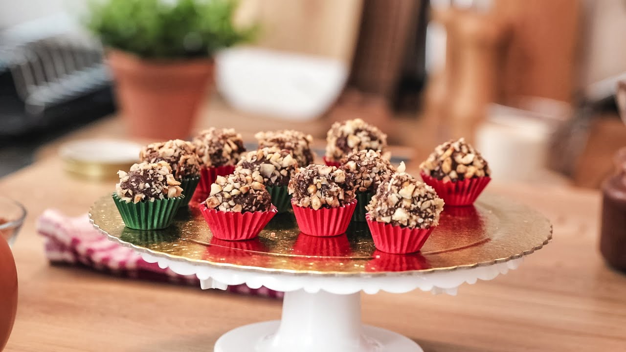 Trufas de Avellanas 🌰 KETO, sin azúcar