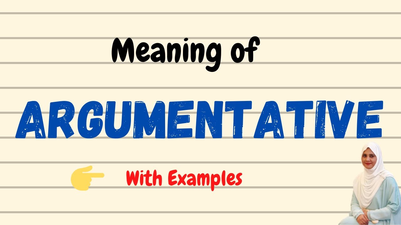 Daily vocabulary Argumentative Meaning Vocabgram YouTube Daily vocabulary Argumentative Meaning Vocabgram YouTube