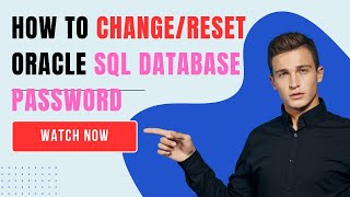 SQL schema account got expired |  Find4u | How to change/reset oracle SQL Database password