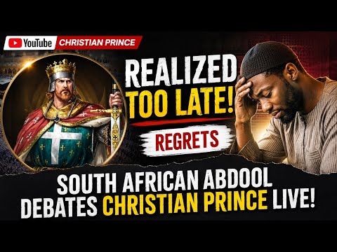 South African Abdool Regrets Debating Christian Prince Live, He Realized Too Late!
