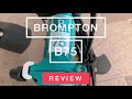 Brompton B75 review, Brompton B75 folding bike vs standard Brompton