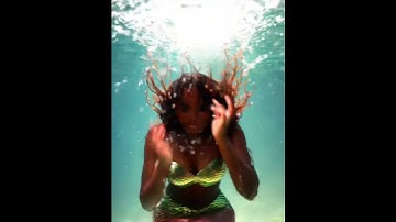 Trying the viral TikTok mermaid AI Effect😄_transformation