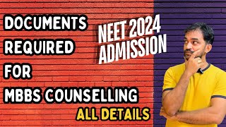 Documents required for TN Medical Selection 2024 MBBS BDS Admisdion in Tamil