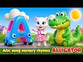 A is for Alligator | Lore Alphabets | Phonics song | Abcd Rhymes | A for apple | #kidssong