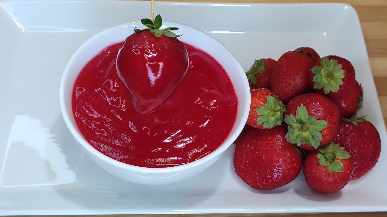 Glaseado para postres casero