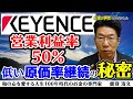 【179】キーエンス勤務15年より分かった30年超にわたる低い原価率継続の秘密！