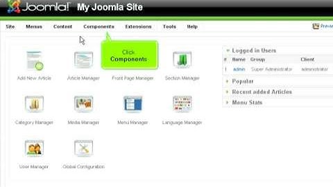 Joomla - CMS - Search Statistics