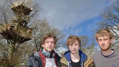 Youngsters build the ultimate two-storey treehouse 85ft high with spiral staircase and viewing ..