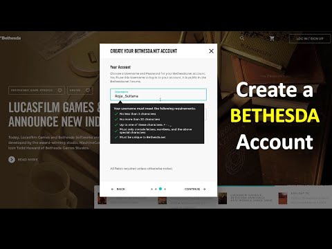 How To Create Bethesda Account (Free) || Create Bethesda Account || Bethesda Acccount