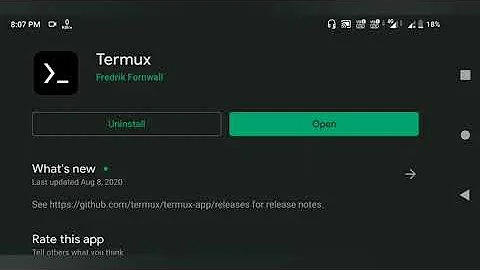 How to run bash command in Android Using Termux