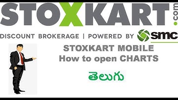 STOXKART || How to open charts in stoxkart mobile trading app telugu