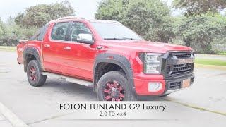 FOTON Tunland G9 Luxury, 2.0 TD 4x4 a prueba