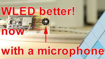 WLED, now with sound reactive