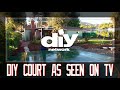 Easy Court Stencil Marking Kit Featured on the DIY Network | RONAN SPORTS