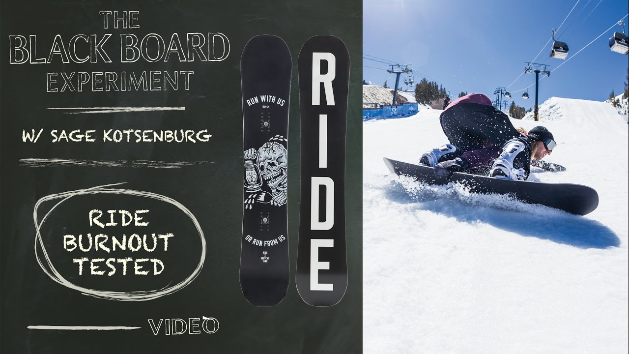 The Blackboard Experiment: Snowboard Review with Sage Kotsenburg
