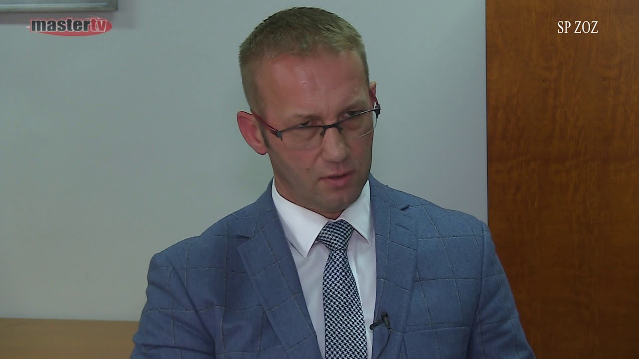 MASTER TV ŁUKÓW - Wywiad z Mariuszem Furlepą, dyrektorem łukowskiego szpitala - YouTube