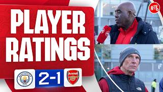 Better Performance But.. ! (robbie & Lee Player Ratings) | Man City 2-1 Arsenal