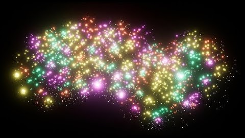 Japanese Fireworks VFX #UE5 #Niagara #VFX