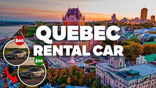 CAR RENTAL IN QUEBEC! Super Cheap at the Airport!