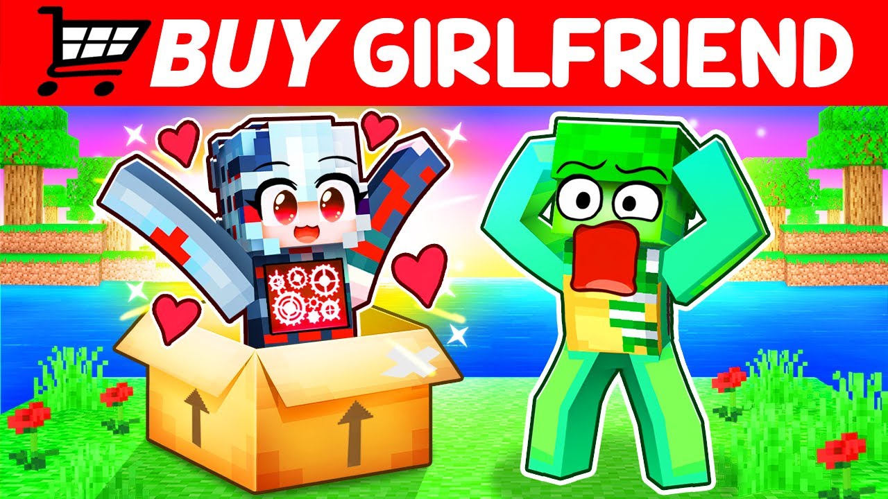 Minecraft but I BOUGHT A GIRLFRIEND!
