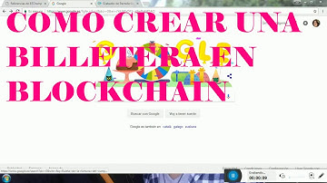 COMO CREAR BILLETERA EN BLOCKCHAIN