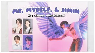 ✨ unboxing bts jimin - me, myself, and pjm - id : chaos photobook + photocards | 방탄소년단 박지민