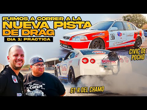 Proyecto CIVIC TURBO de POCHO y el GT-R Van al NUEVO AUTODROMO! Estrenamos Pista * ESTÁ  BRUTAL *