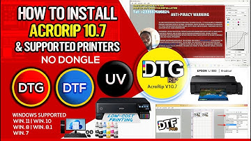 ACRORIP V10.7 INSTALLATION ON WINS 10 / 11PRO