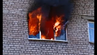 Пожар в общежитии Череповца