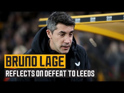 Lage reflects on defeat to Leeds