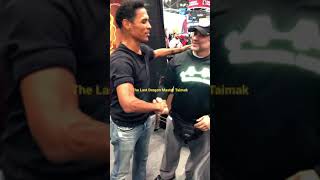 Wing Chun Chi Sao with The Last Dragon; Taimak
