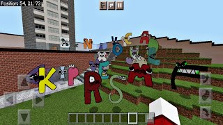 Alphabet Lore Nextbots Addon in Minecraft Pe