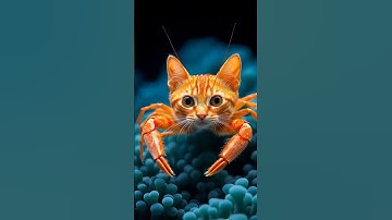 Thumbnail of real life tripi tropi tropa tripa part 3 #ai #cat #shrimp #lucu #funny #catface #catvideo#sea