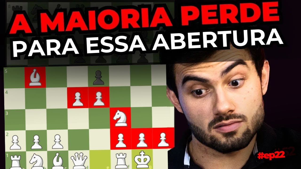 NENHUM iniciante sabe DEFENDER essa abertura MATADORA no xadrez online!!! SpeedRun #ep22