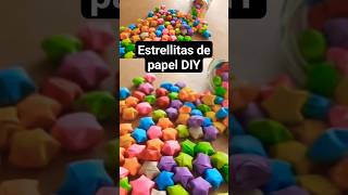 🌟 Haz ESTRELLITAS de PAPEL 🌟 HaunterMake #shorts #viral #estrellitas