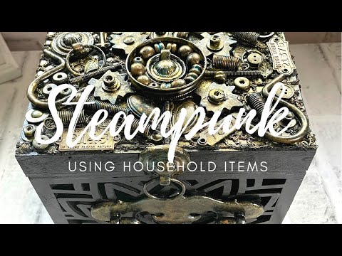 My first Steampunk Box | Steampunk DIY