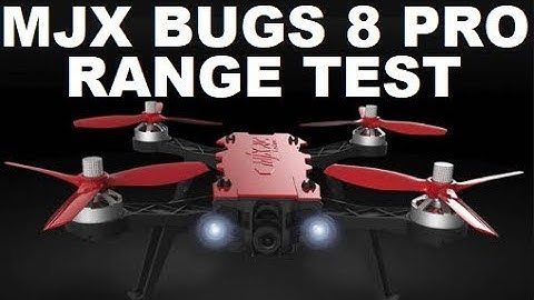 MJX BUGS 8 PRO MAX RANGE TEST AIO AKK FPV CAM USED