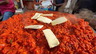 Art of Making Mumbai Street Style Pav Bhaji | Indian Street Food