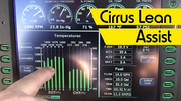 Cirrus Lean Assist and Best Economy