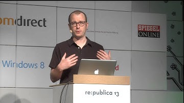 re:publica 2013 - Nick Jennings: Autonomous web apps with Sockethub